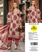 MARIA.B 3 PIECE KHADDAR ALL OVER PRINTED