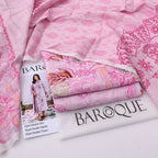 BAROQUE 3 PIECE KHADDAR ALL OVER PRINTED