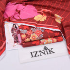 IZNIK 3 PIECE KHADDAR ALL OVER PRINTED