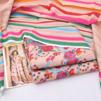 CHARIZMA 3 PIECE KHADDAR ALL OVER PRINTED